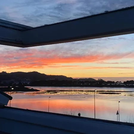 Ferienwohnung Atico Muy Luminoso E Increibles Vistas Baiona Exterior foto